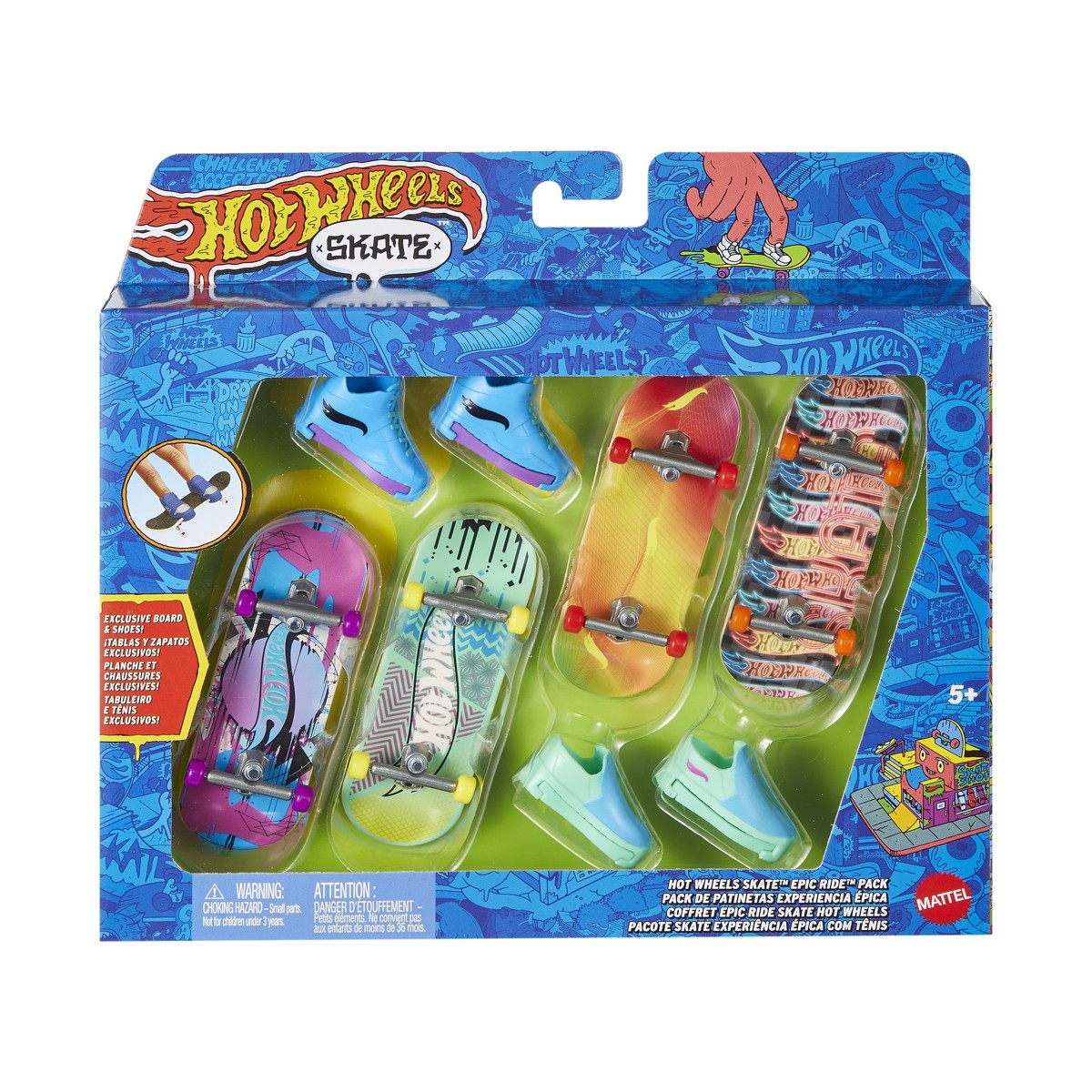 HOT WHEELS, skate s tenisicama, multipack - Image 4