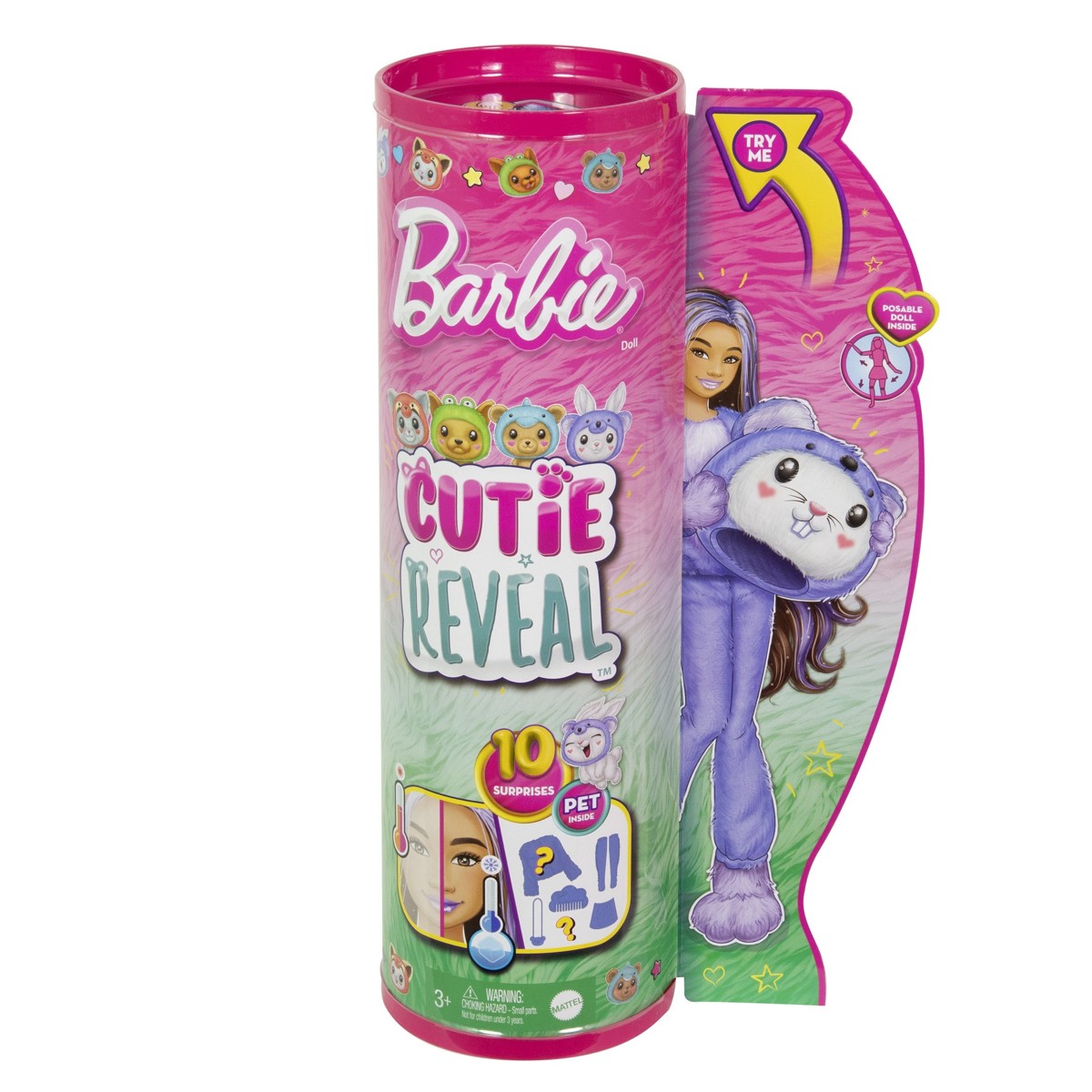 BARBIE Cutie Reveal, lutka, zec i koala - Image 6