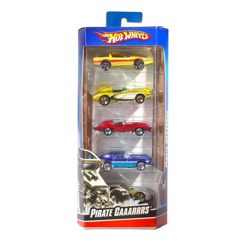 HOT WHEELS, autić, pakiranje, omjer 1:64, 5 kom - Image 2