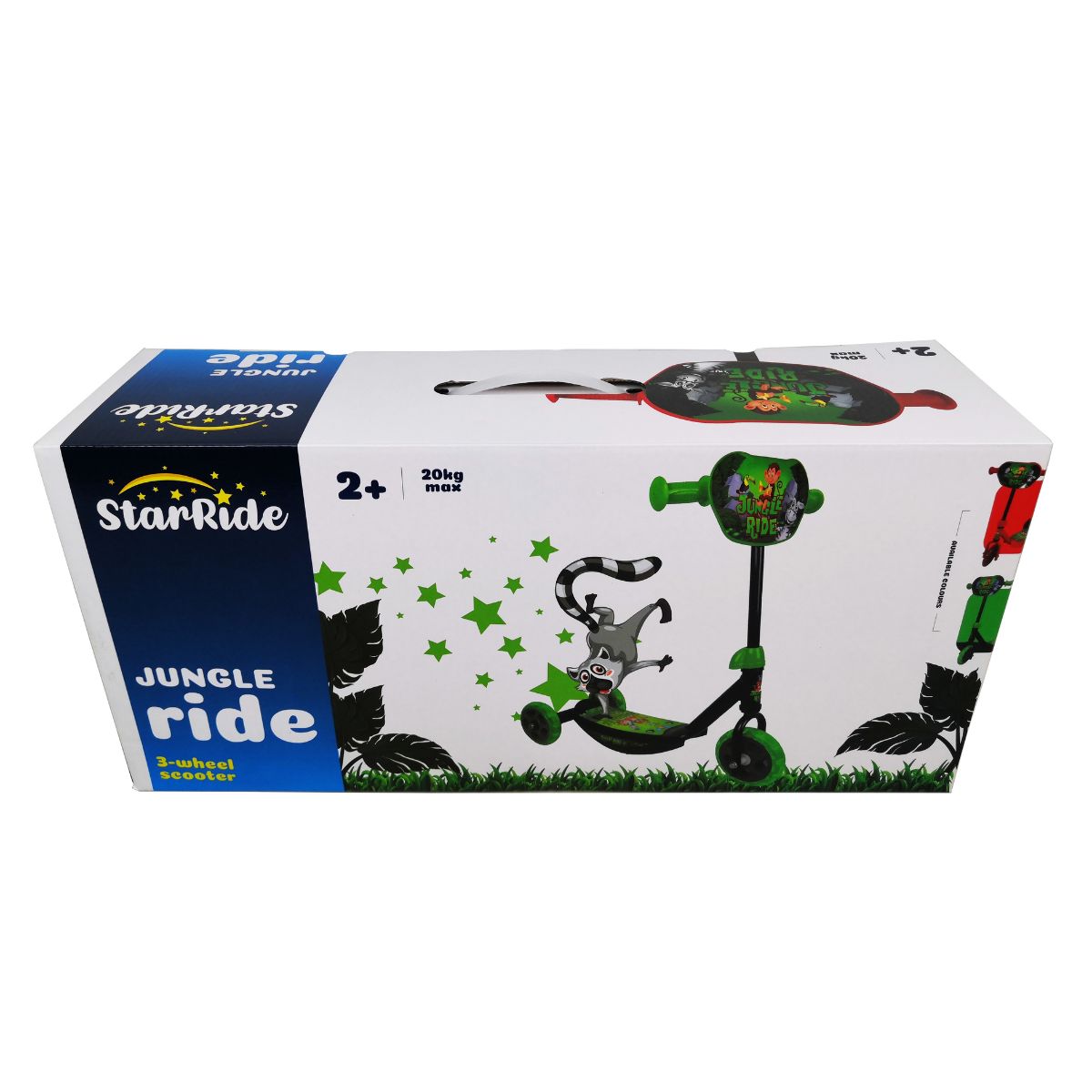 STAR RIDE Jungle Ride, romobil, na 3 kotača - zeleni - Image 5