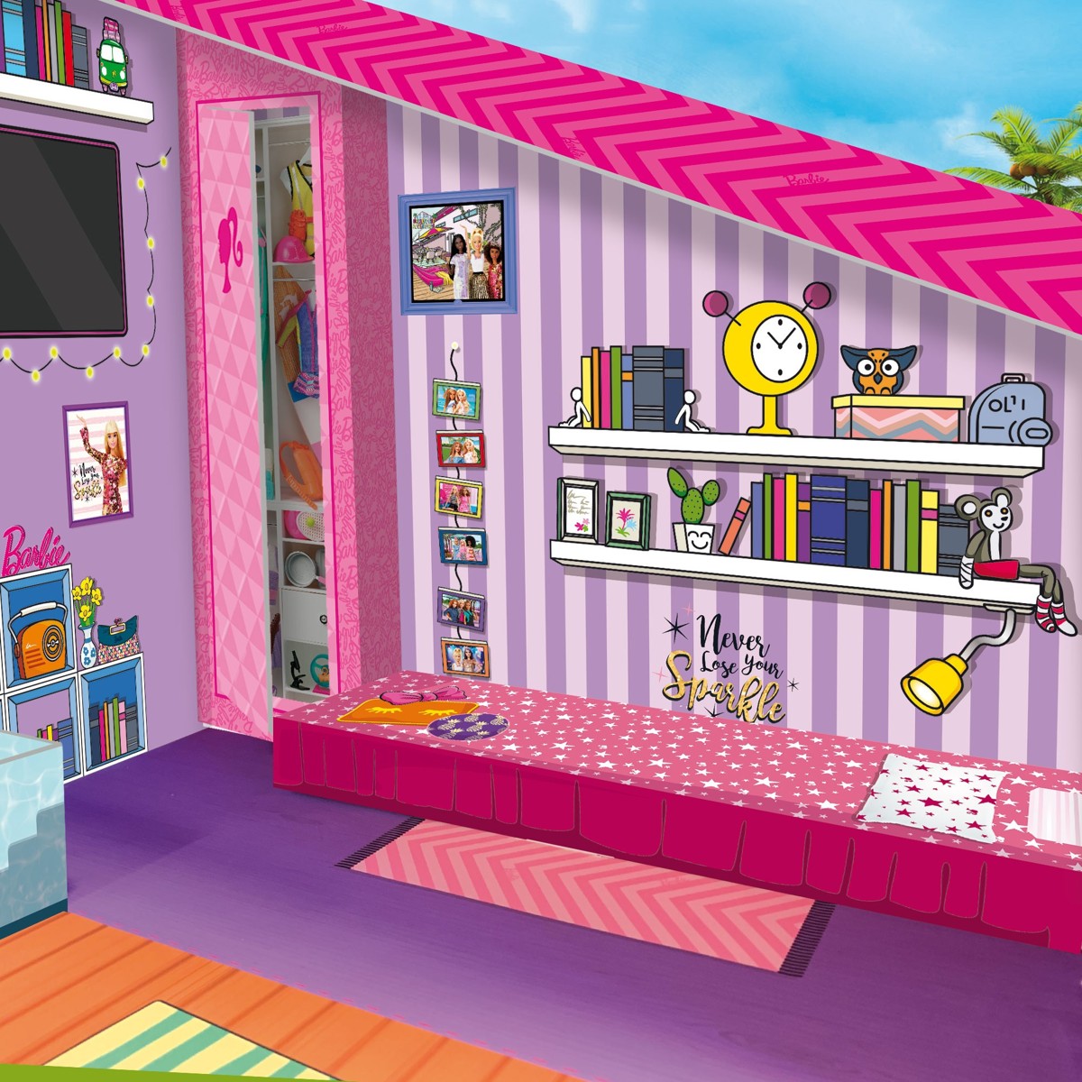 BARBIE, igračka, ljetna vila s lutkom - Image 7