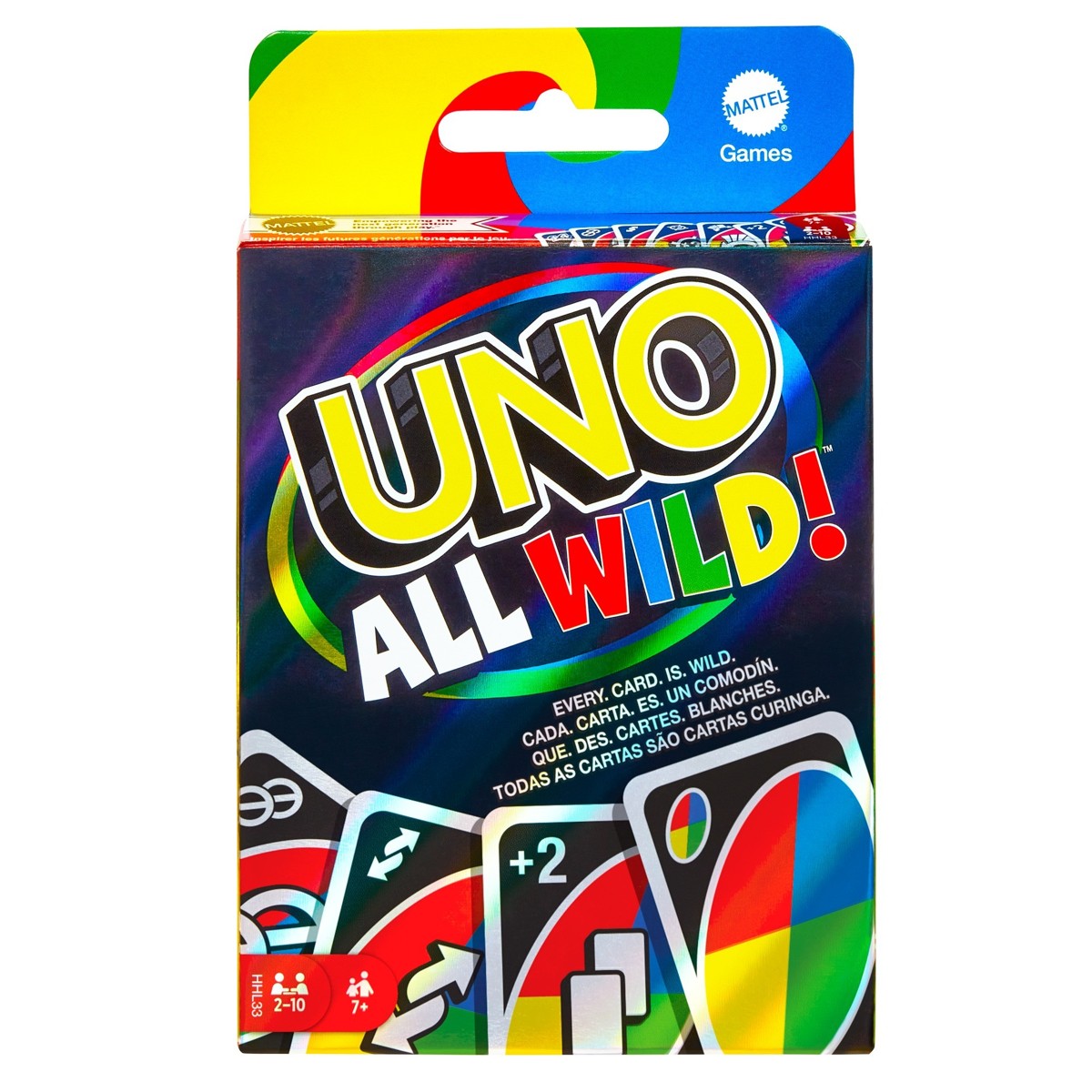 GAMES, društvena igra, Uno karte All wild - Image 5