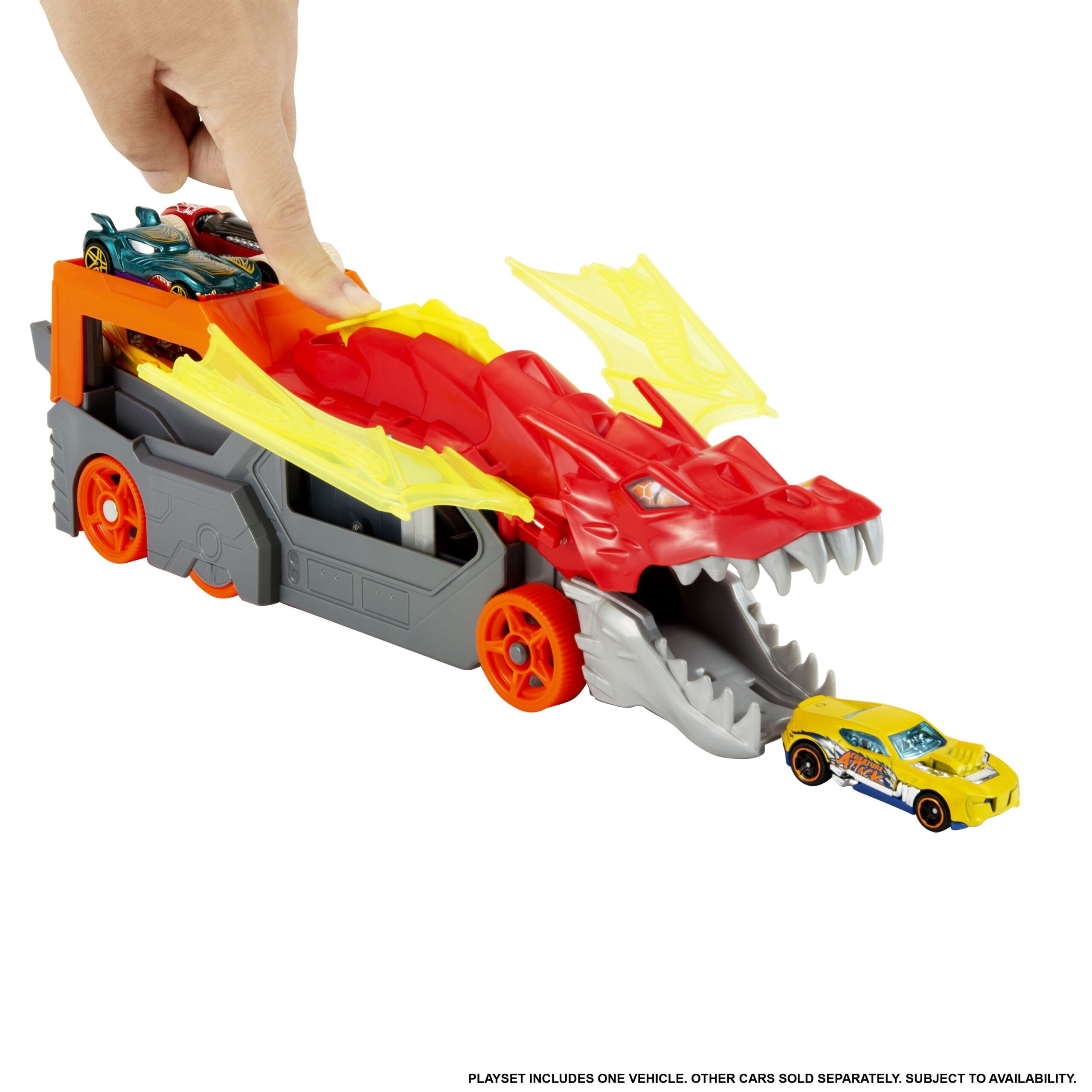 HOT WHEELS, transporter, zmaj - Image 2