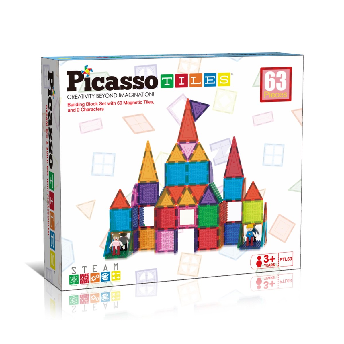 PICASSO TILES, set s kockicama, 63 kom