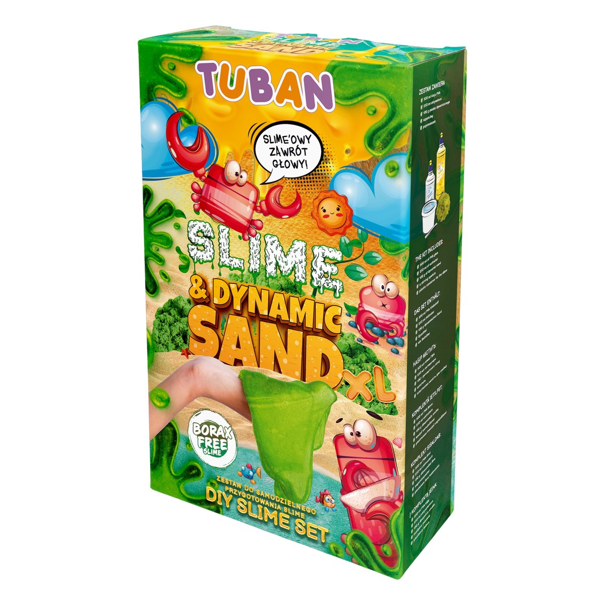 TUBAN, DIY set, slime i pijesak, XL - Image 2