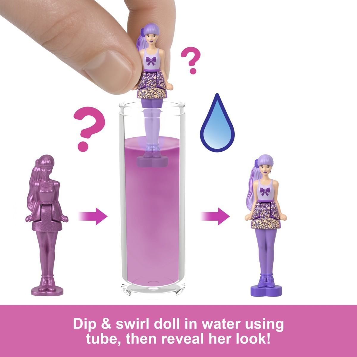 BARBIE Mini Svijet, lutkica, Color Reveal - Image 2