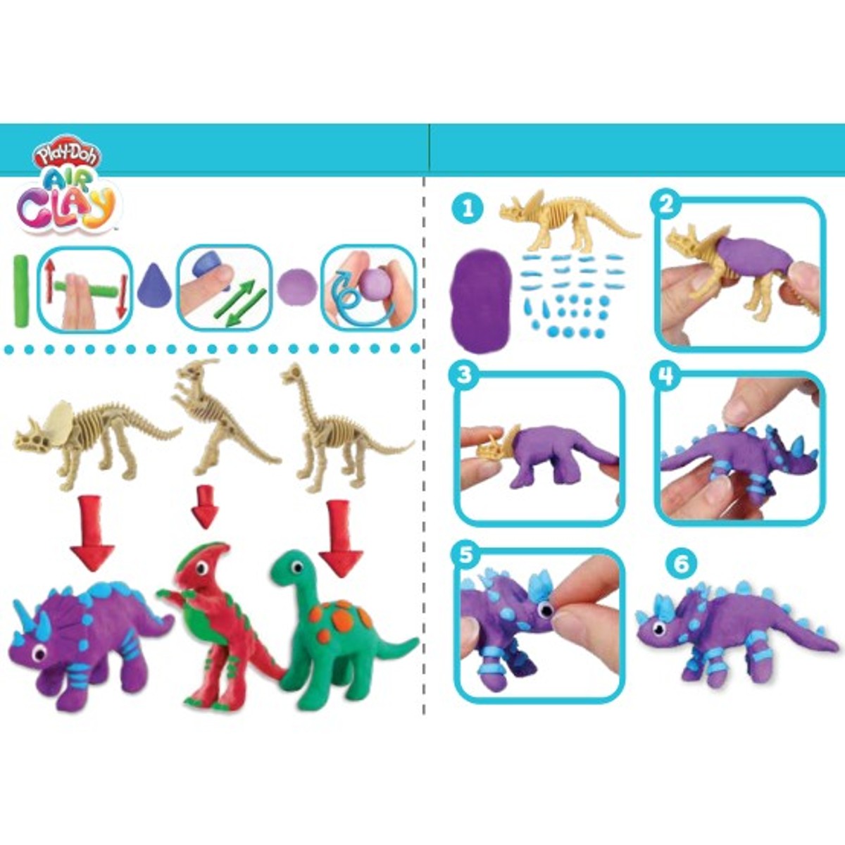 AIR CLAY, set, Dino prijatelji - Image 9