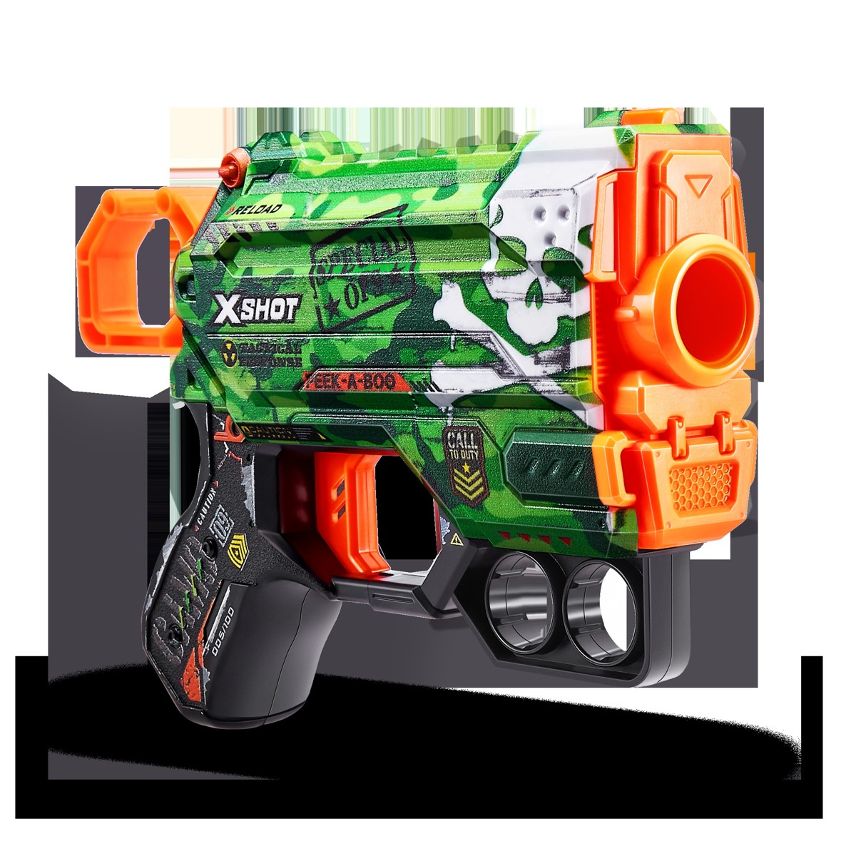 X-SHOT Skins, pištolj, sa spužvastim mecima - Manace - Image 2