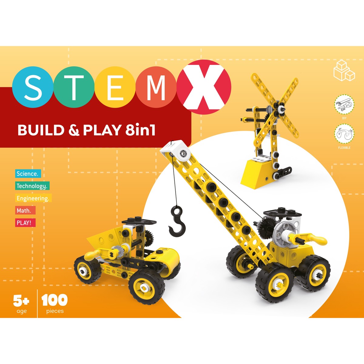 STEMX, set za igru i slaganje, 8u1 - Image 10