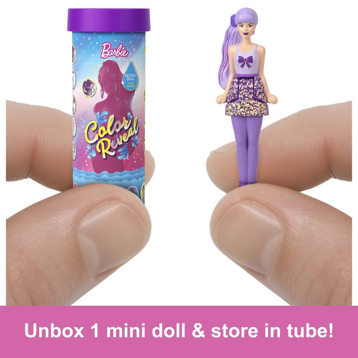 BARBIE Mini Svijet, lutkica, Color Reveal - Image 4