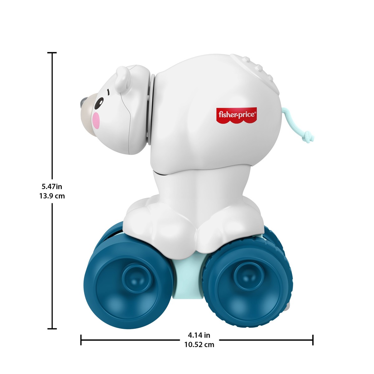 FISHER-PRICE Push&Go medvjedić, igračka - Image 3