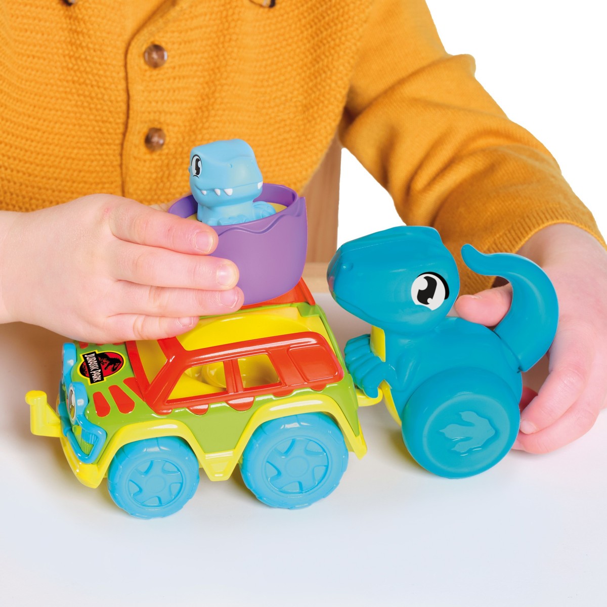 TOMY, igračka, Jurassic vozilo s dinosaurom - Image 6