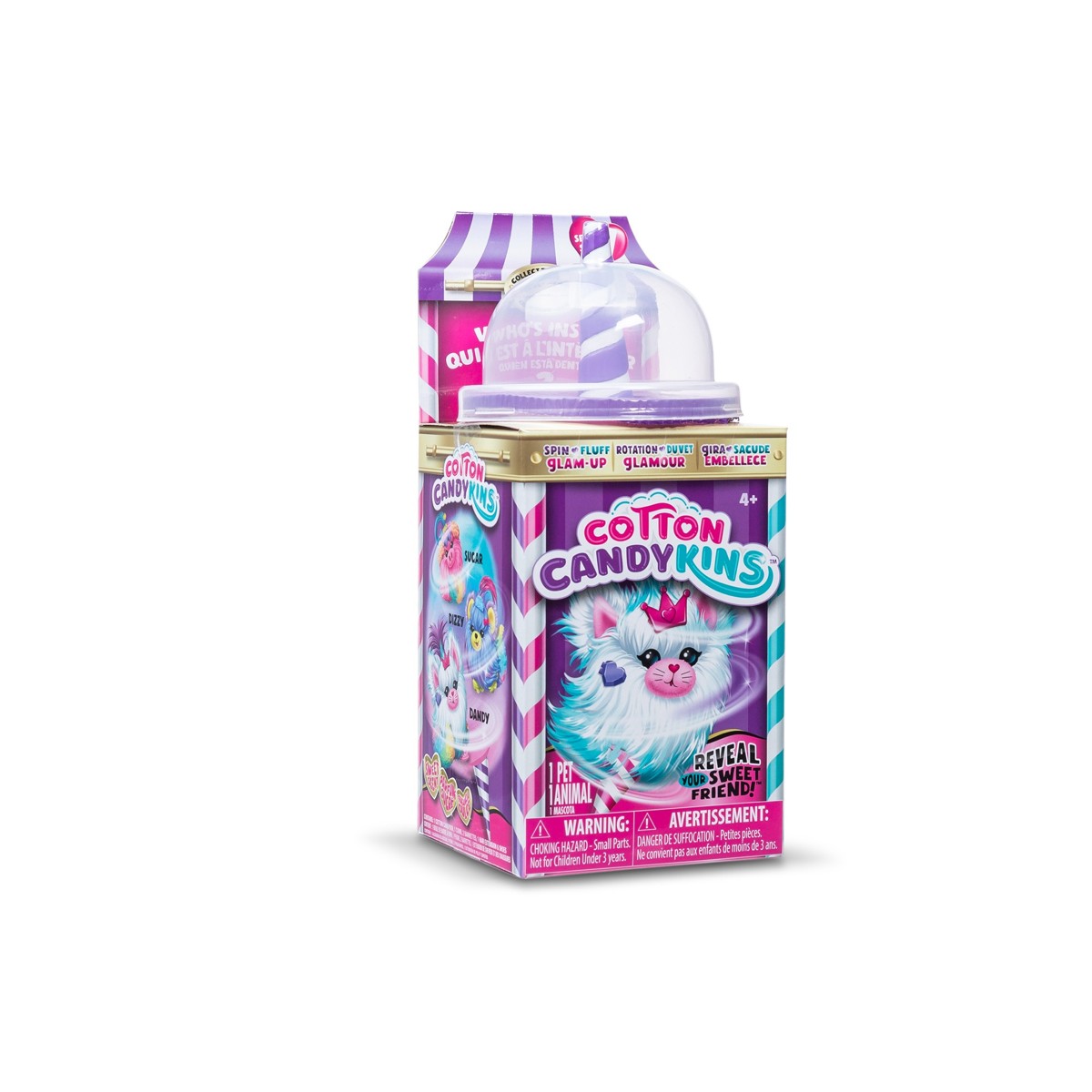 BASIC FUN, plišana igračka, mirišljavi čupavci Cotton CandyKins - Image 4