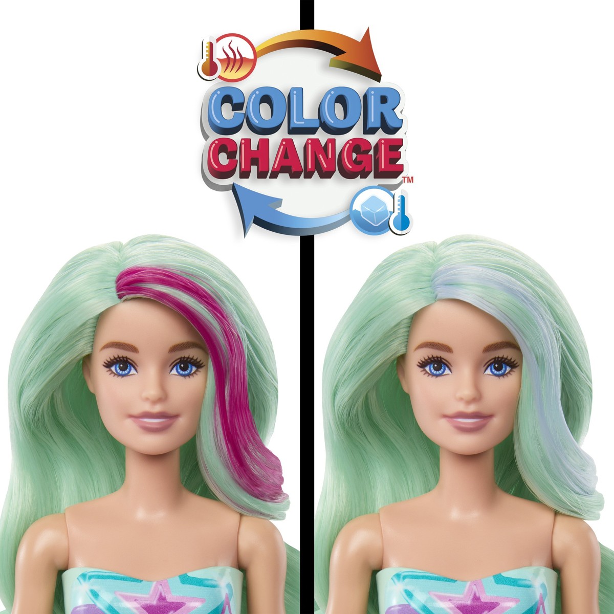 BARBIE Color Reveal, lutka, morska sirena - Image 4