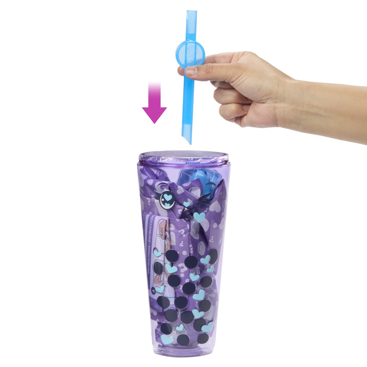 BARBIE Pop Reveal, lutka, taro bubble tea - Image 4