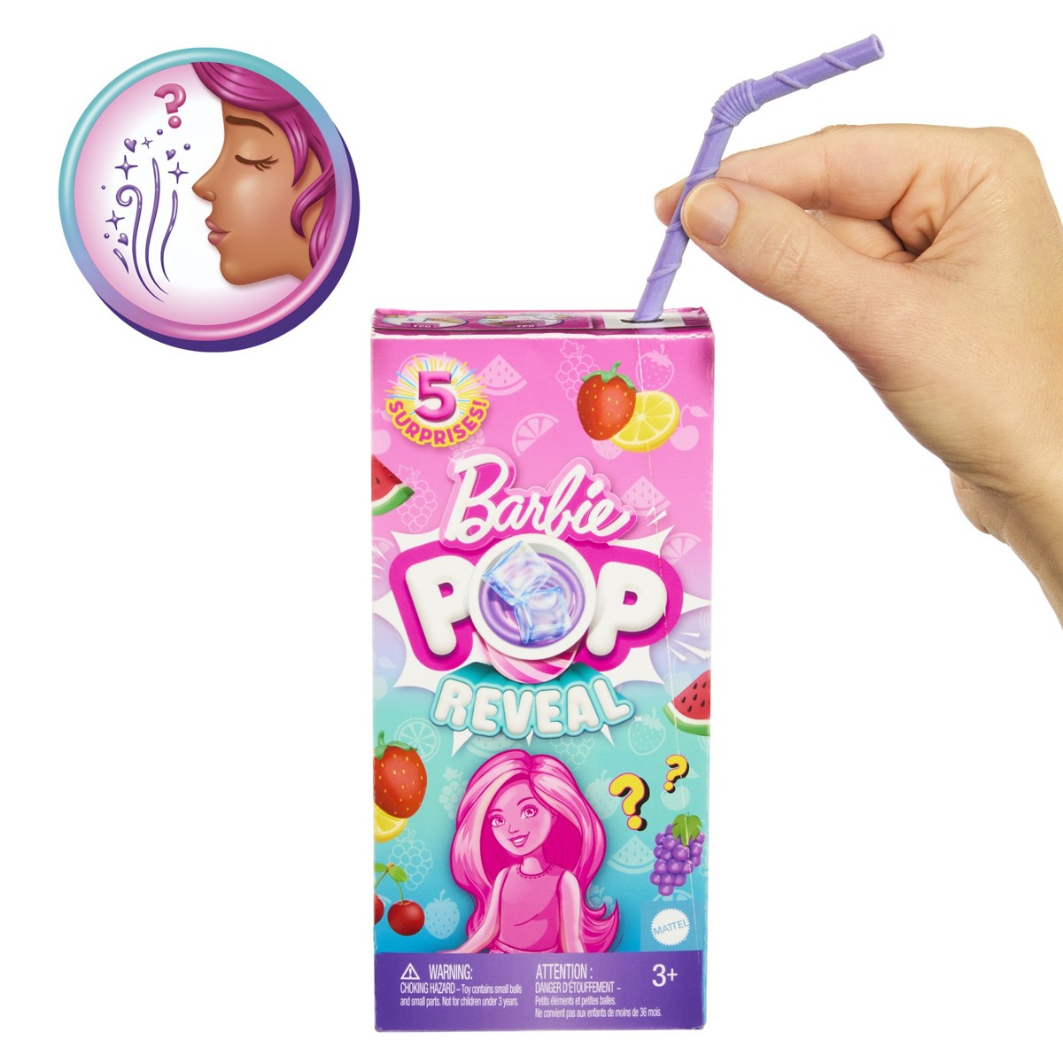BARBIE Pop Reveal, lutka, voće Chelsea - Image 3