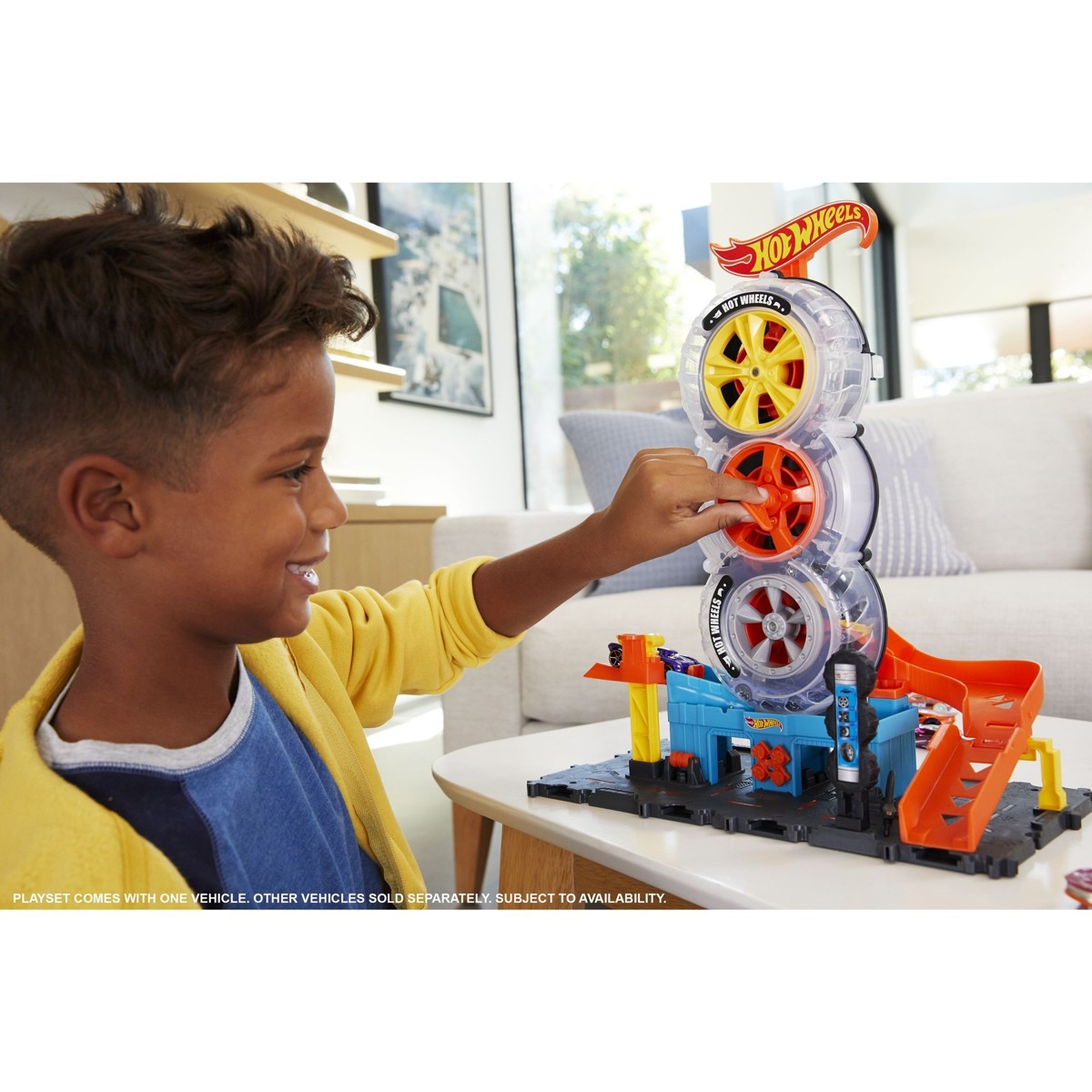 HOT WHEELS City trgovina guma, set - Image 7