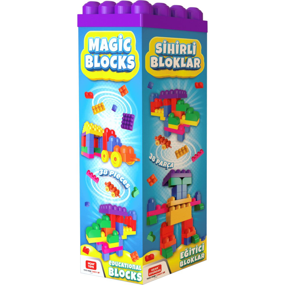 MAGIC BLOCKS, kocke, 38 kom
