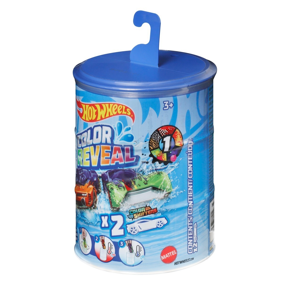 HOT WHEELS Color Reveal, autić, duo pakiranje, omjer 1:64 - Image 6