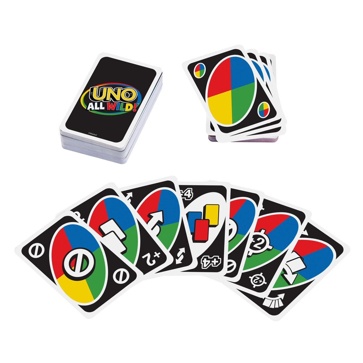 GAMES, društvena igra, Uno karte All wild - Image 7