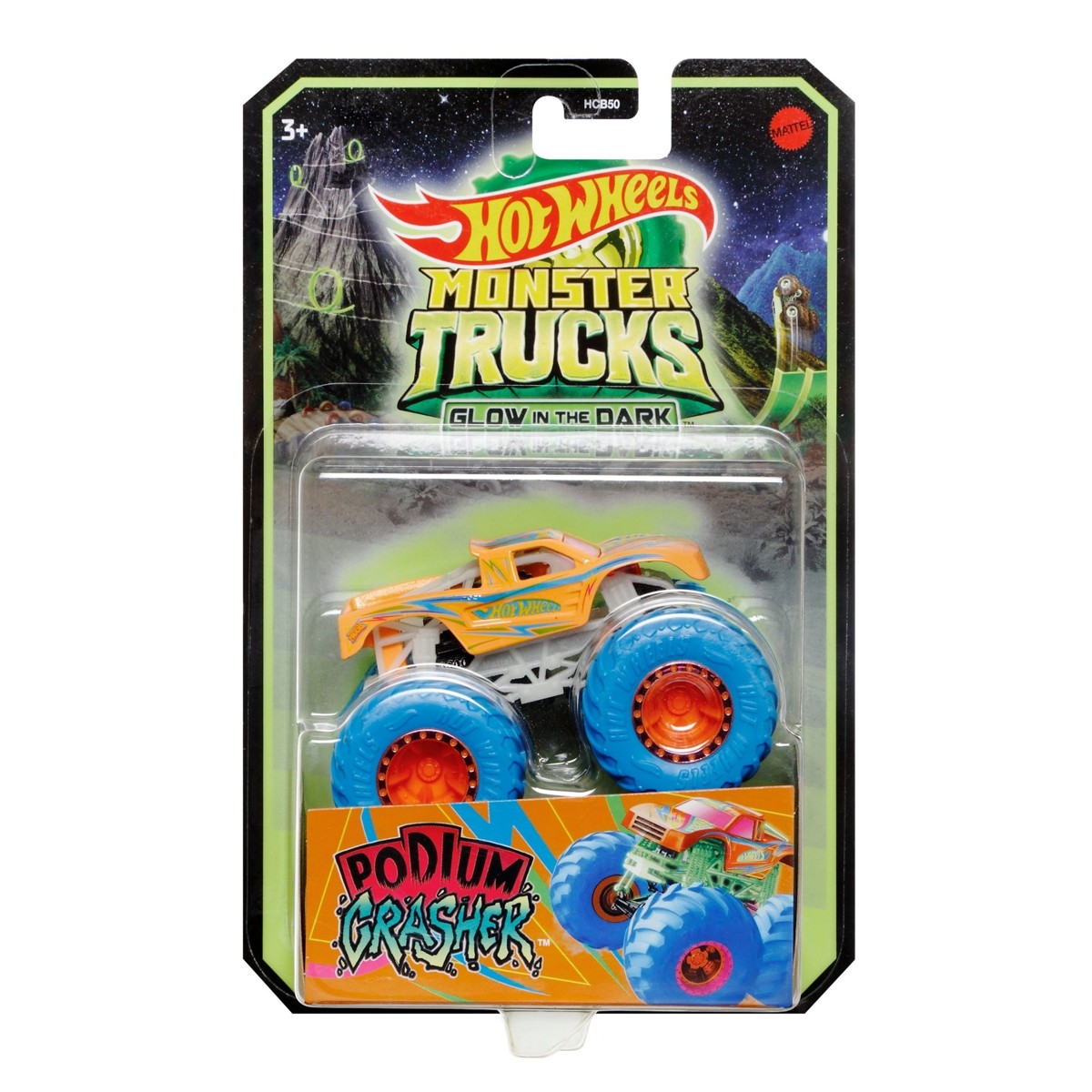 HOT WHEELS Monster Trucks, autić, koji svijetli u mraku - Image 5