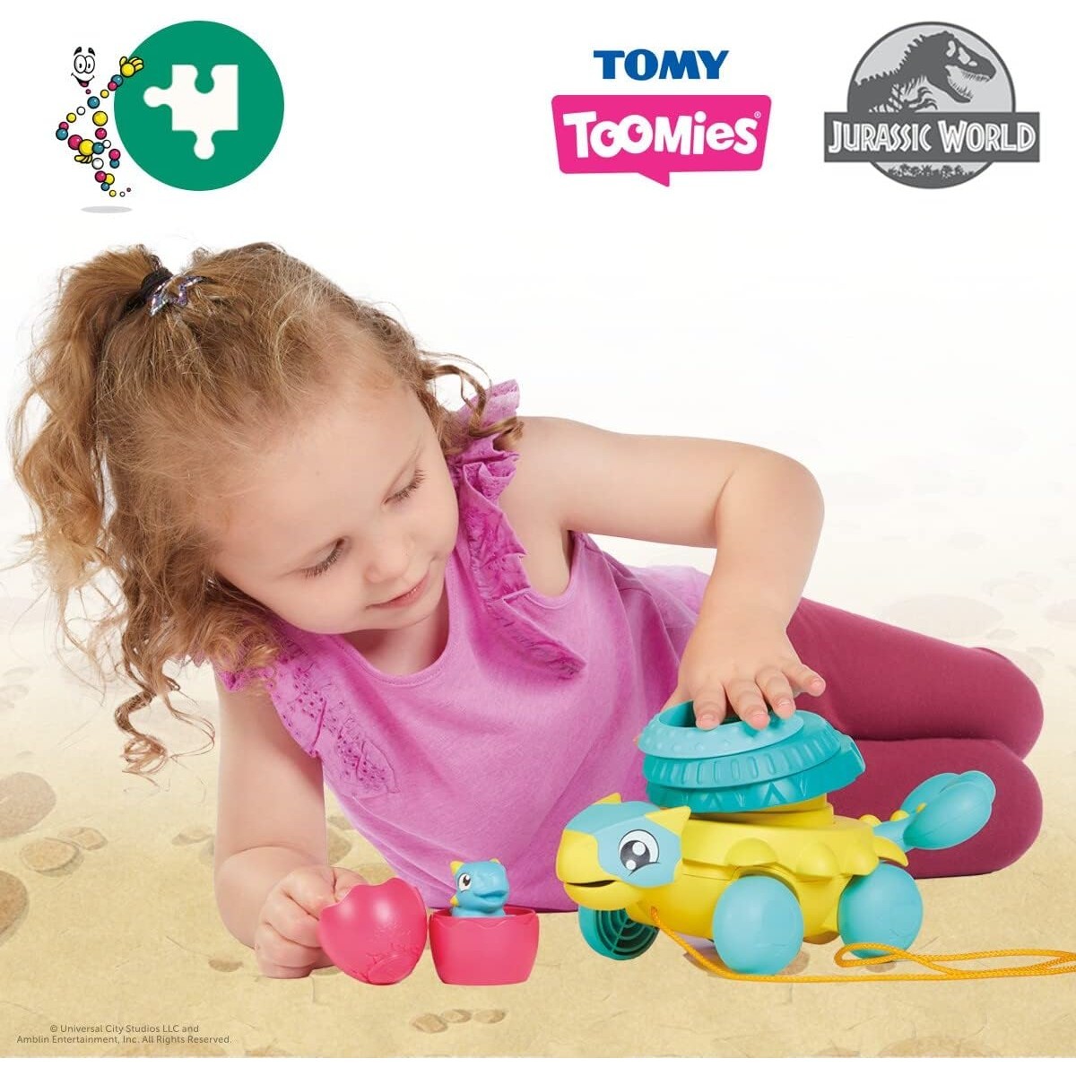 TOMY Jurassic, igračka, dinosaur za slaganje - Image 3