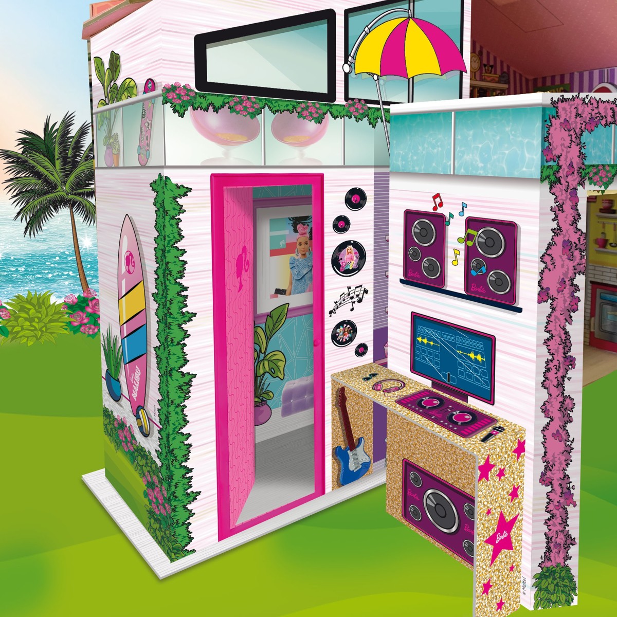 BARBIE, igračka, ljetna vila s lutkom - Image 8