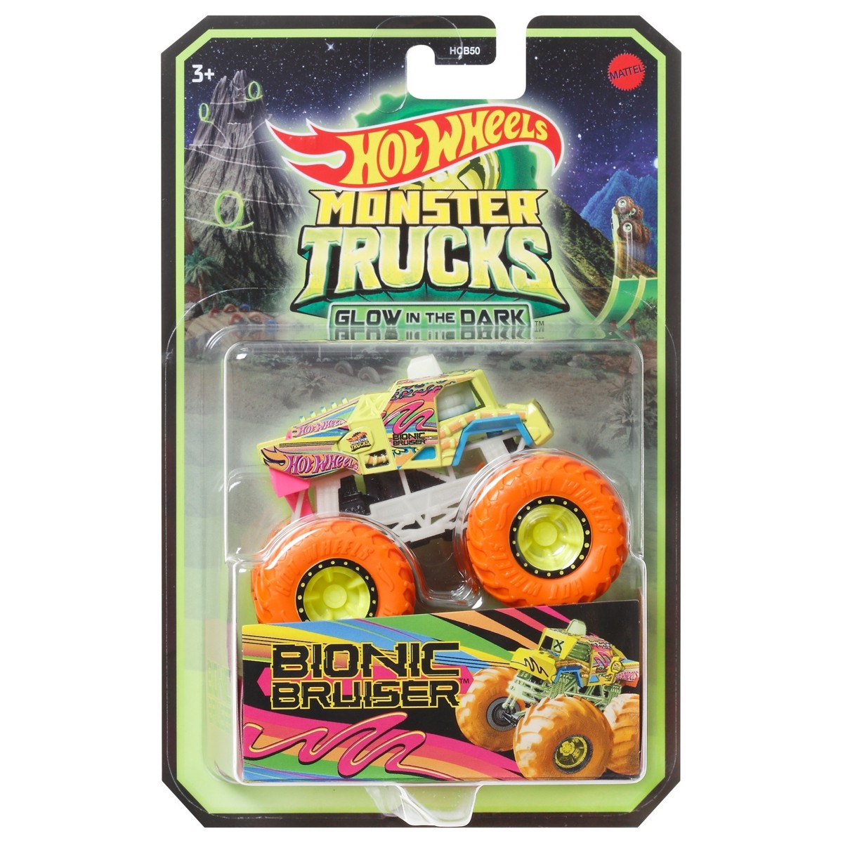 HOT WHEELS Monster Trucks, autić, koji svijetli u mraku - Image 8