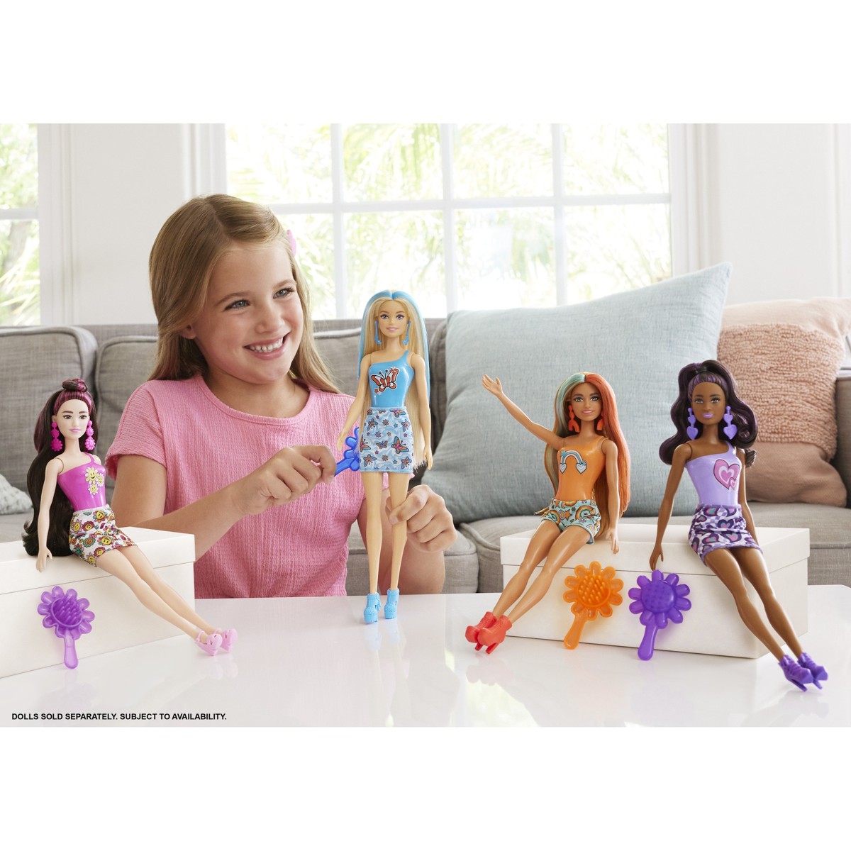 BARBIE Color Reveal Duga, lutka - Image 3