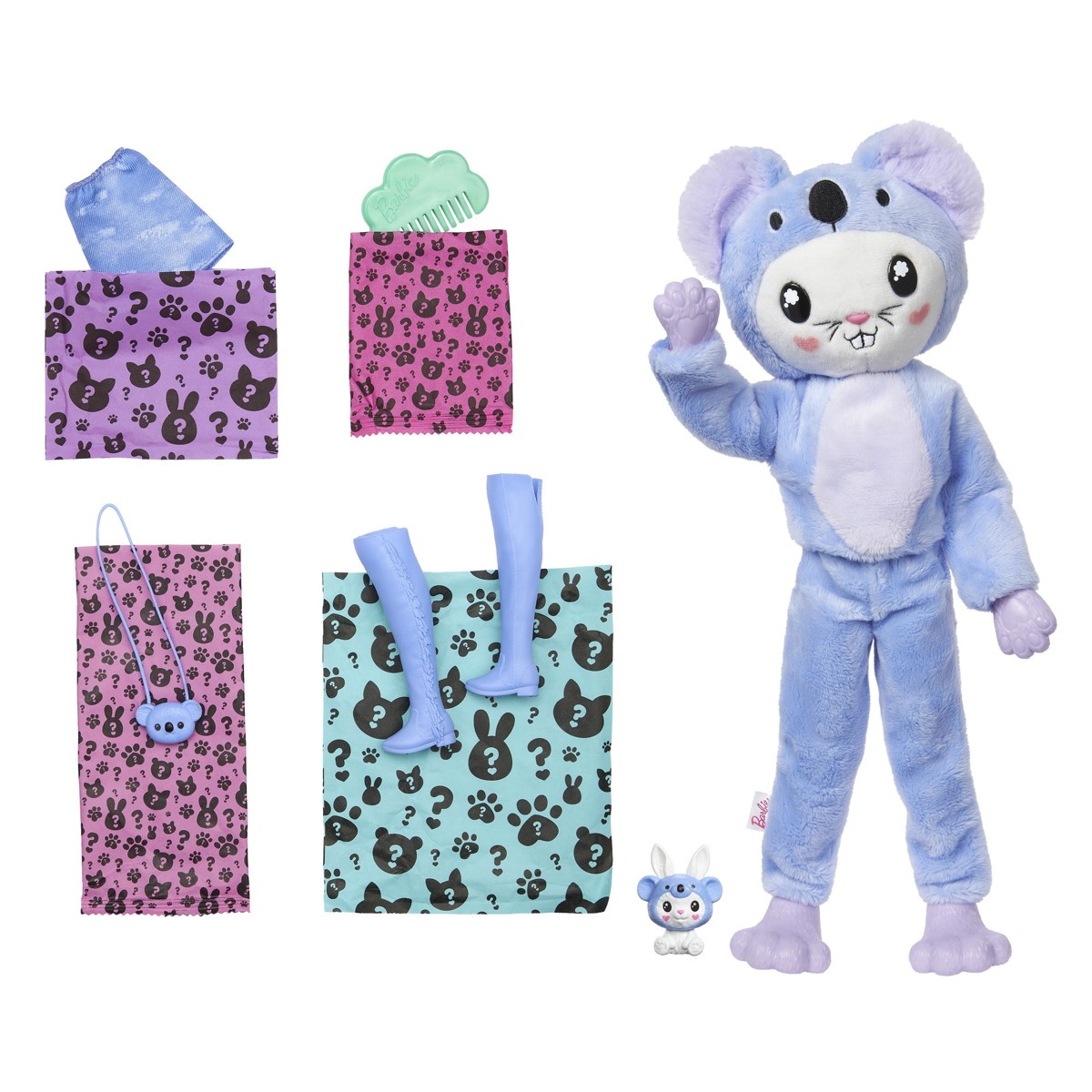 BARBIE Cutie Reveal, lutka, zec i koala - Image 2