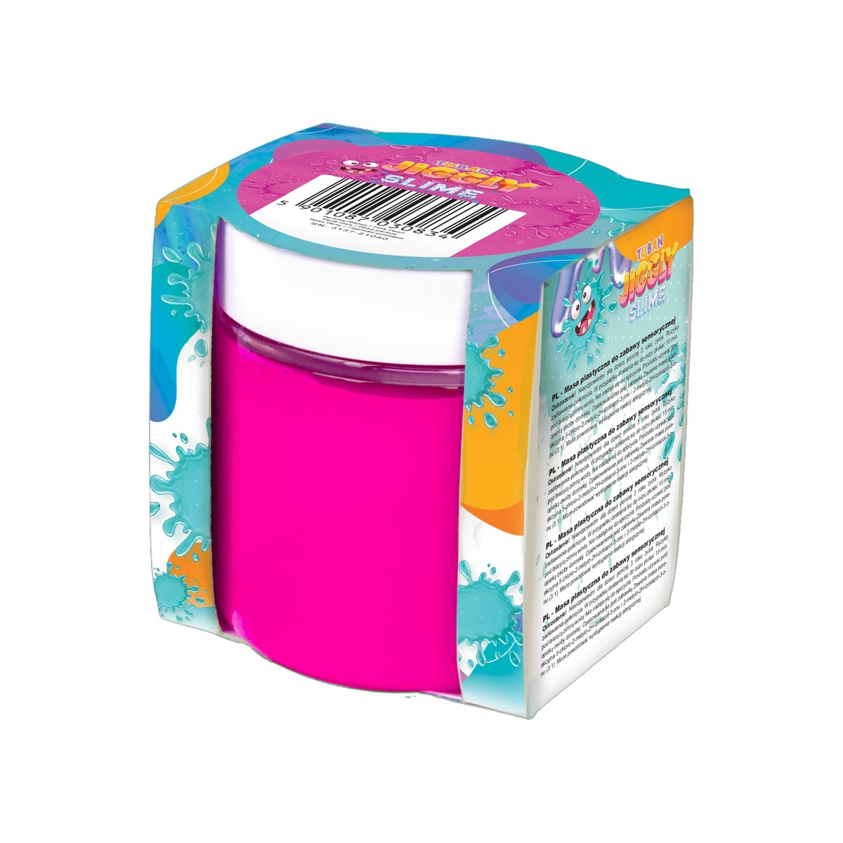TUBAN Jiggly, slime, rozi, 100 g - Image 2
