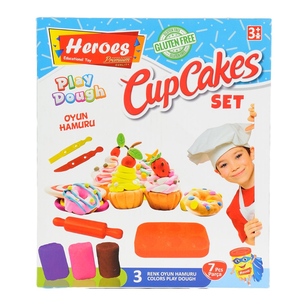 HEROES mini set, plastelin, kolačići - Image 2