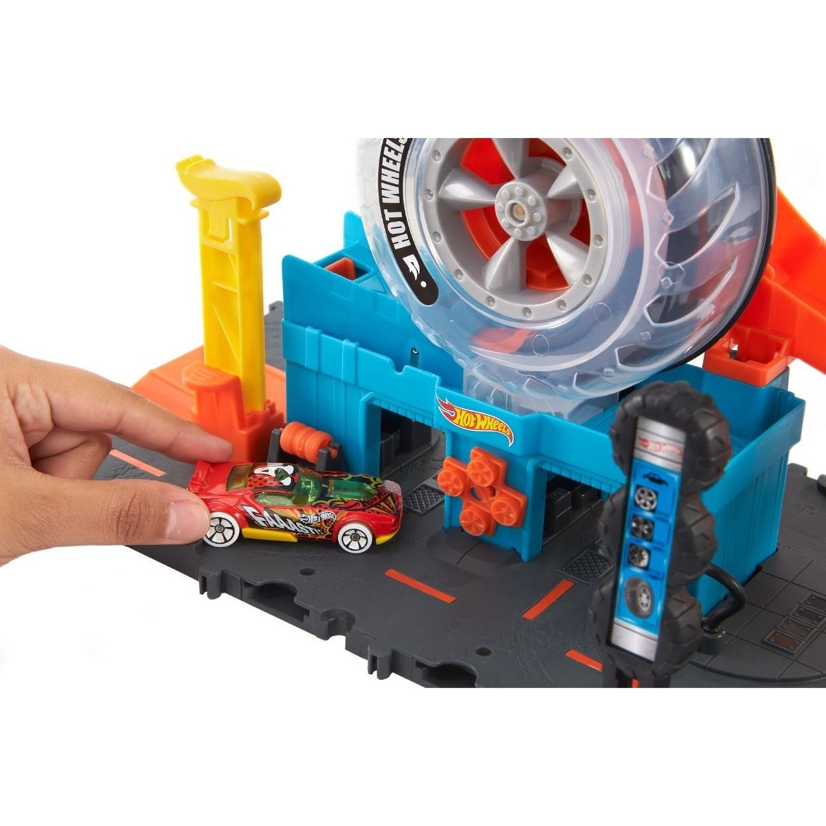 HOT WHEELS City trgovina guma, set - Image 5