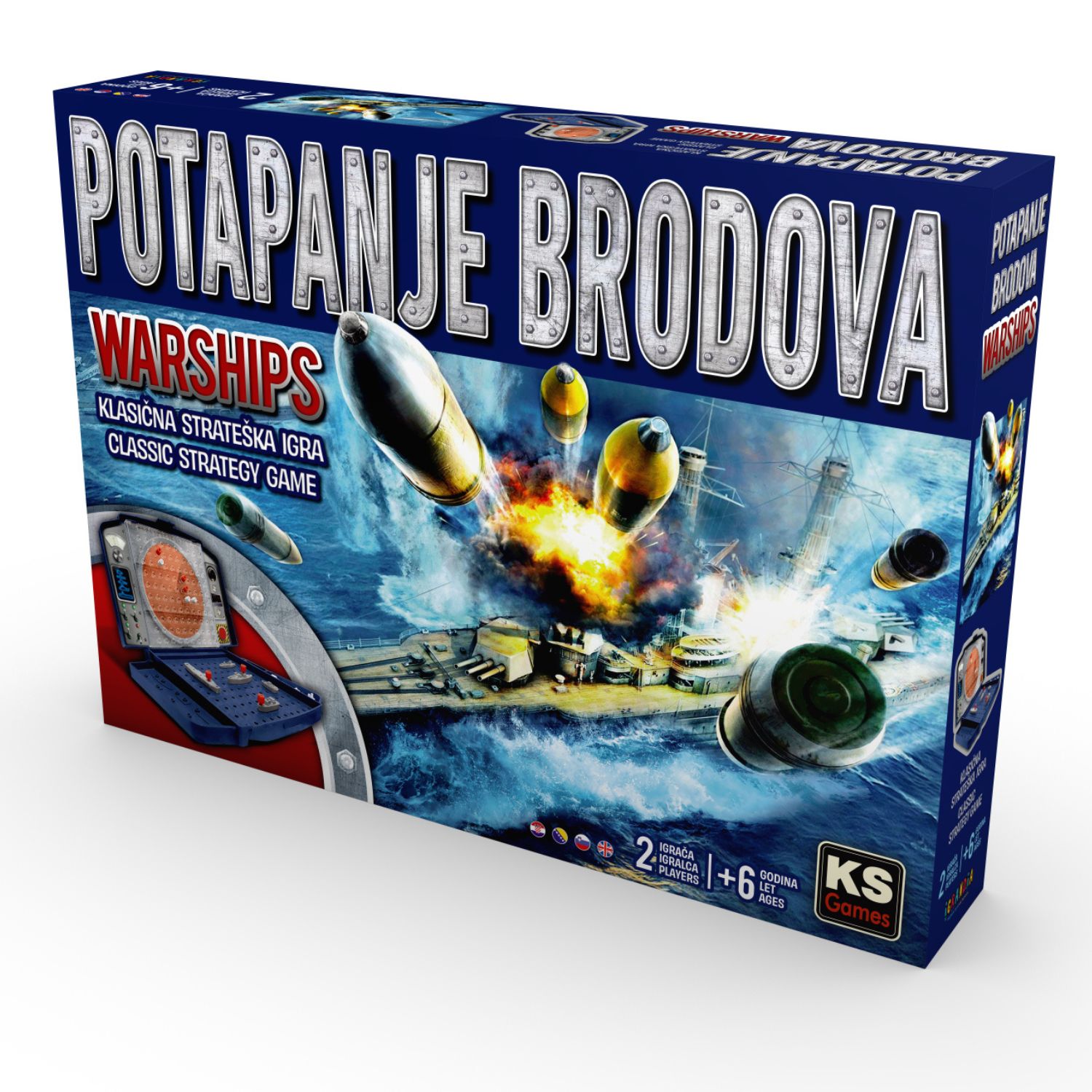DI Potapanje brodova, društvena igra