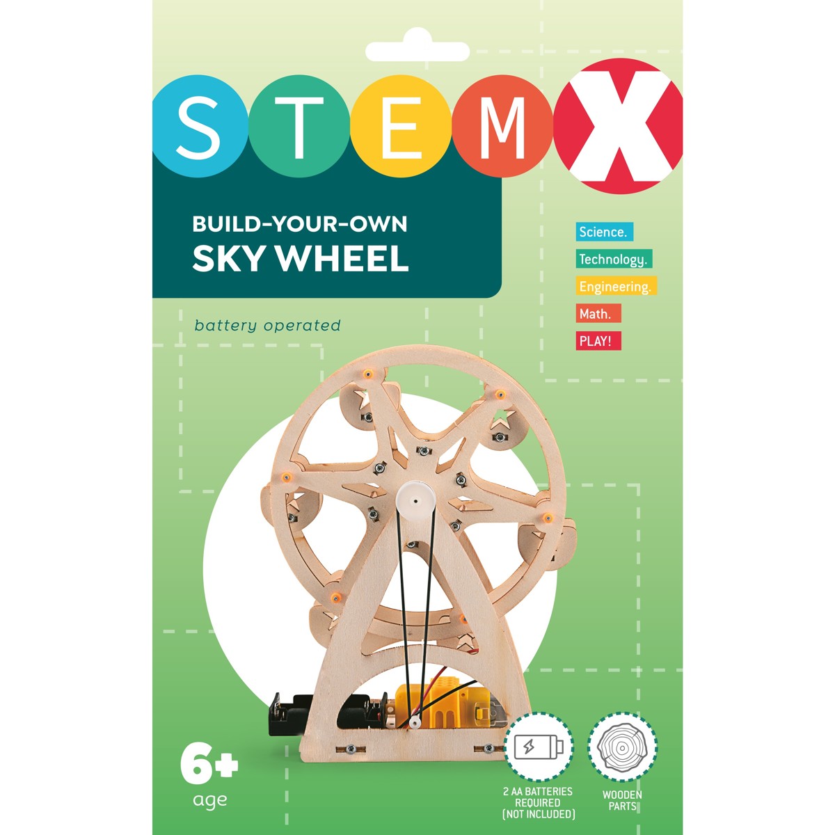 STEMX, drveni set za igru, panoramski kotač - Image 2