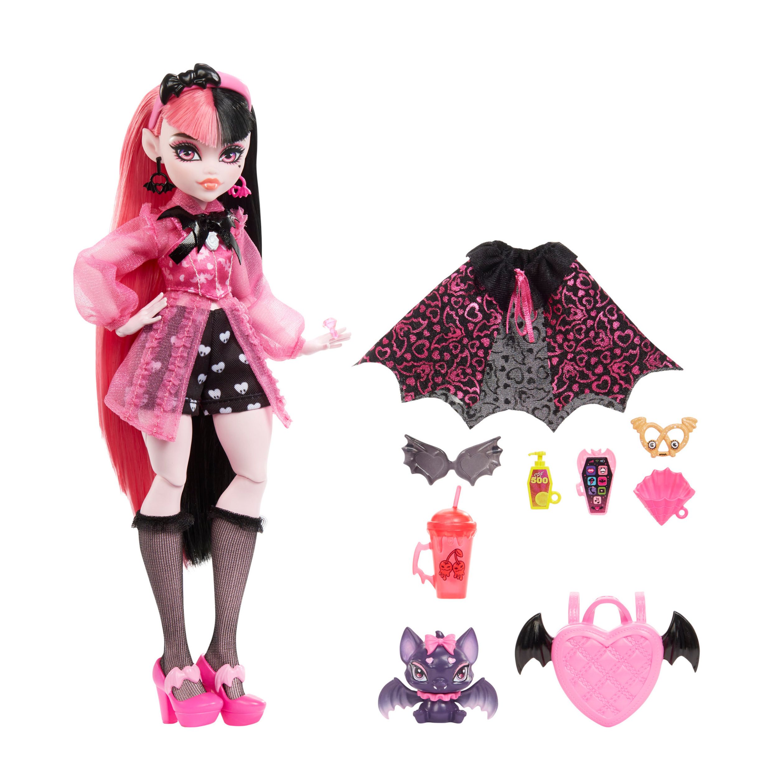 MONSTER HIGH, lutka, Draculaura - Image 2