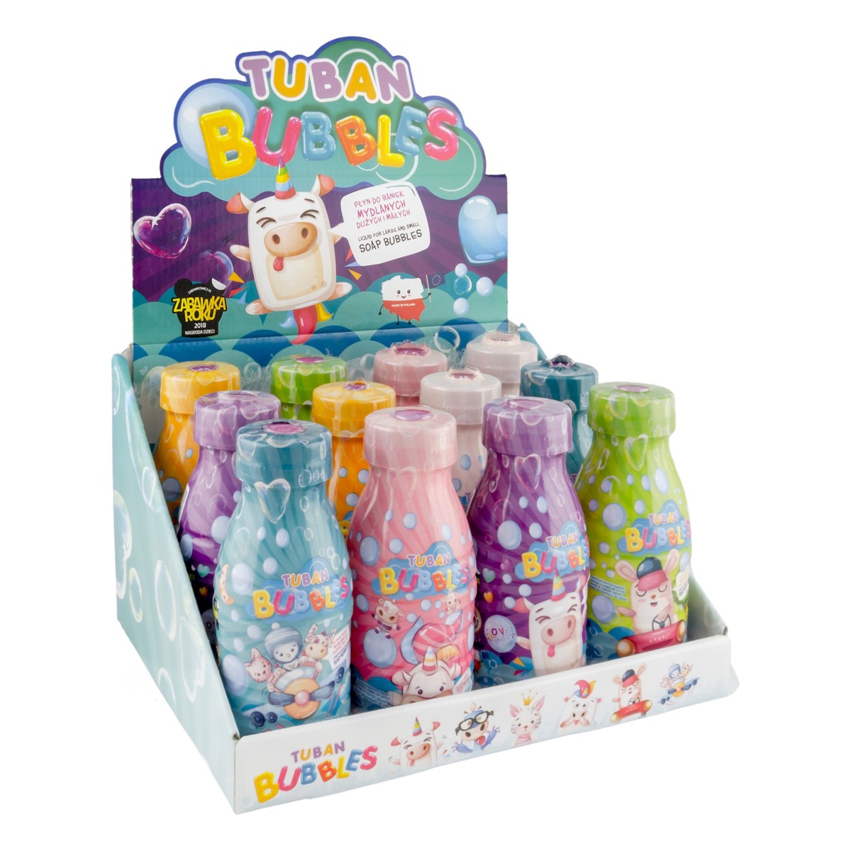 TUBAN, tekućina za mjehuriće, 12komx250ml - Image 8