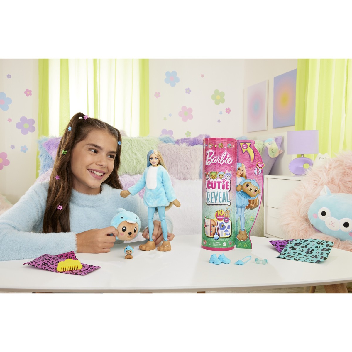 BARBIE Cutie Reveal životinje 2u1, lutka - Image 3