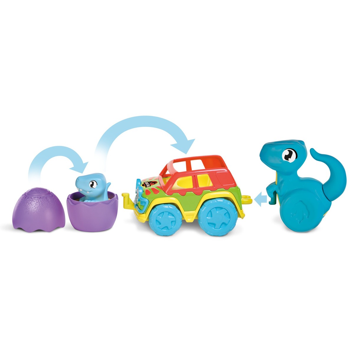 TOMY, igračka, Jurassic vozilo s dinosaurom - Image 3