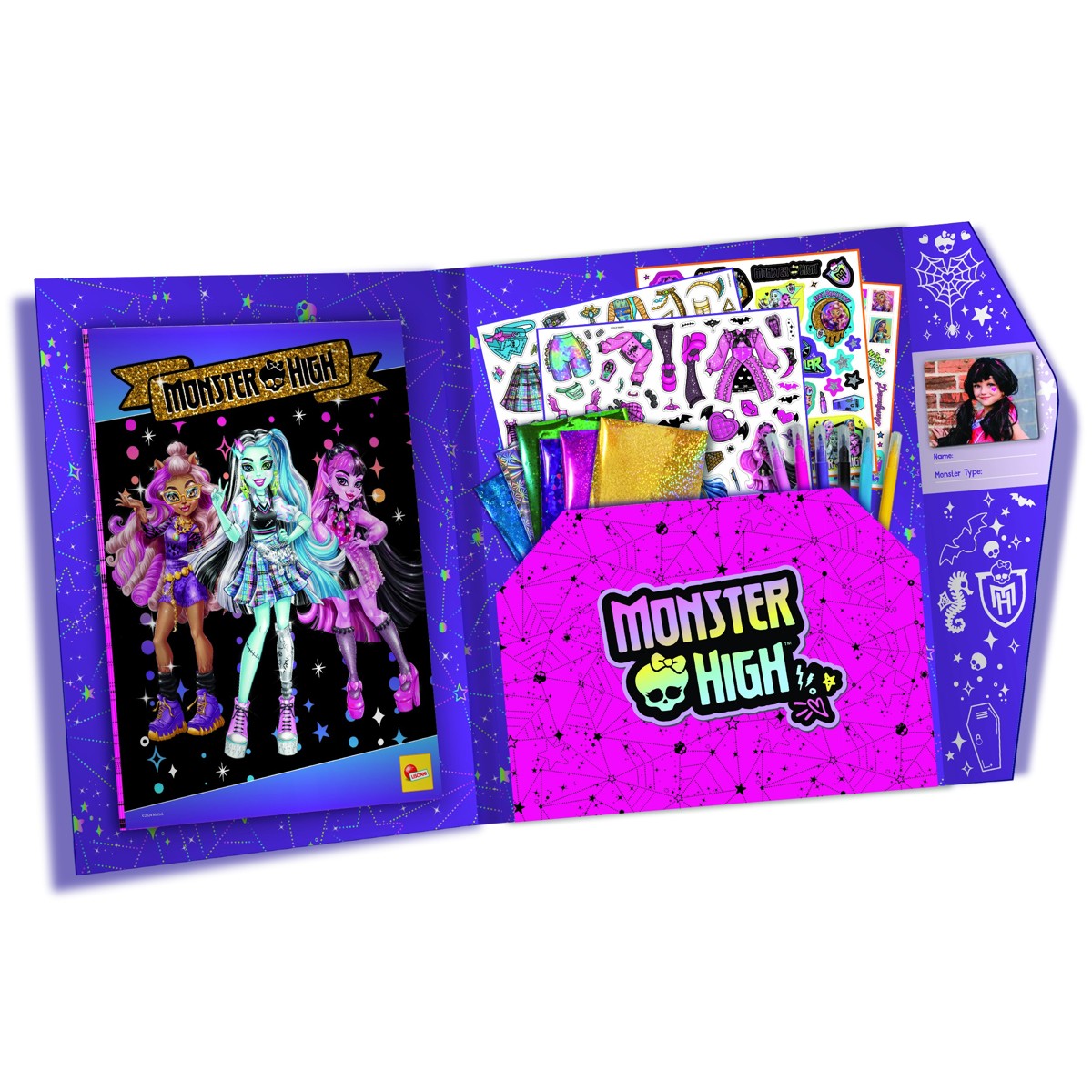 MONSTER HIGH, blok za crtanje, Monster Cute - Image 2