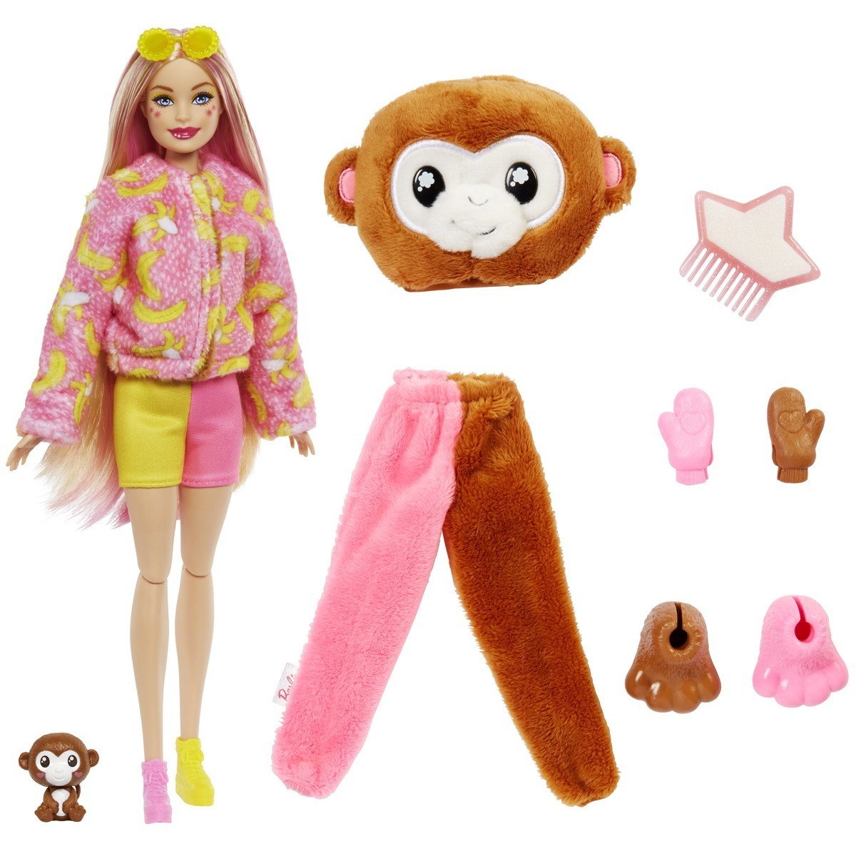 BARBIE Cutie Reveal, igračka majmun/zec - Image 6