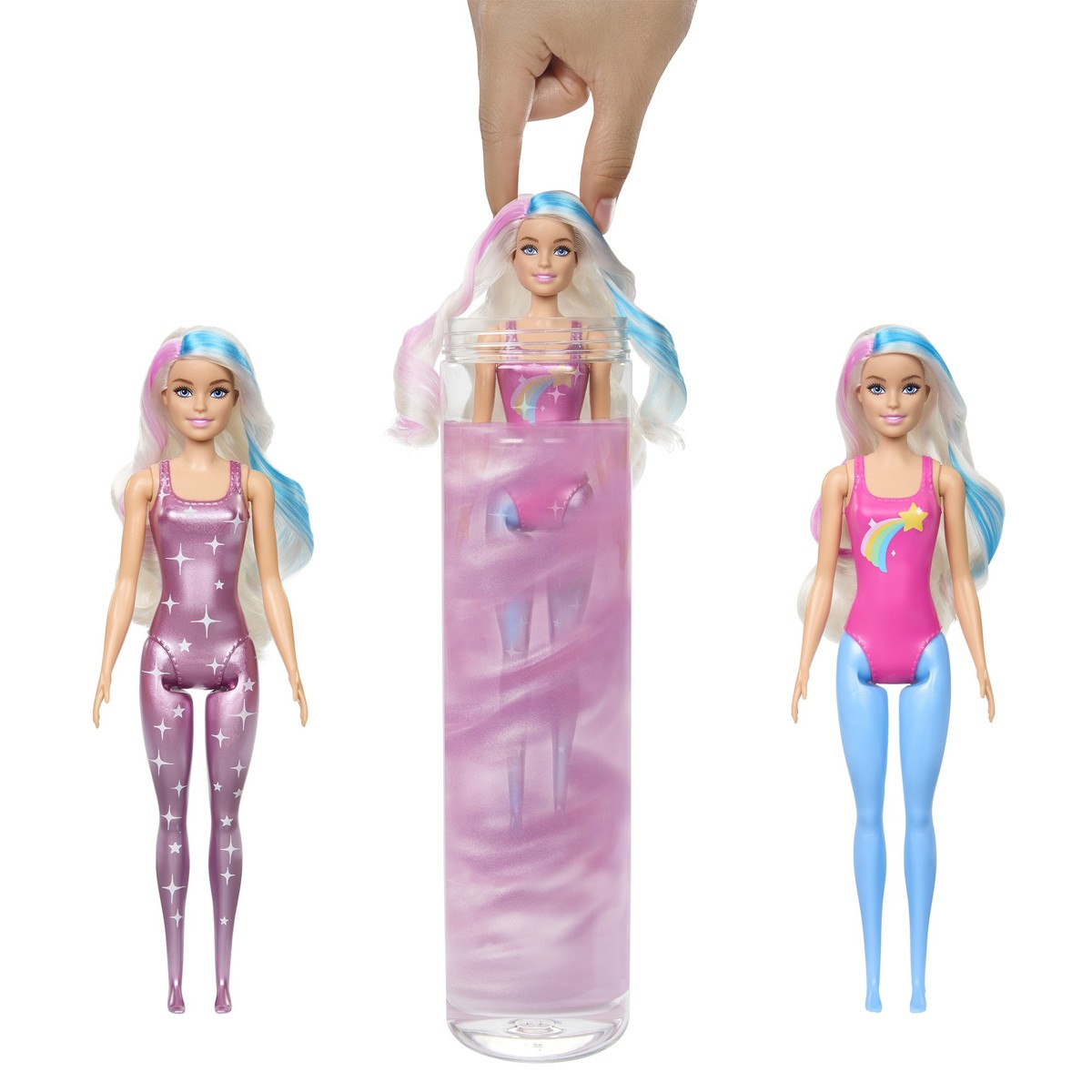 BARBIE Color Reveal, lutka, galaksija duge - Image 3