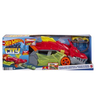 HOT WHEELS, transporter, zmaj