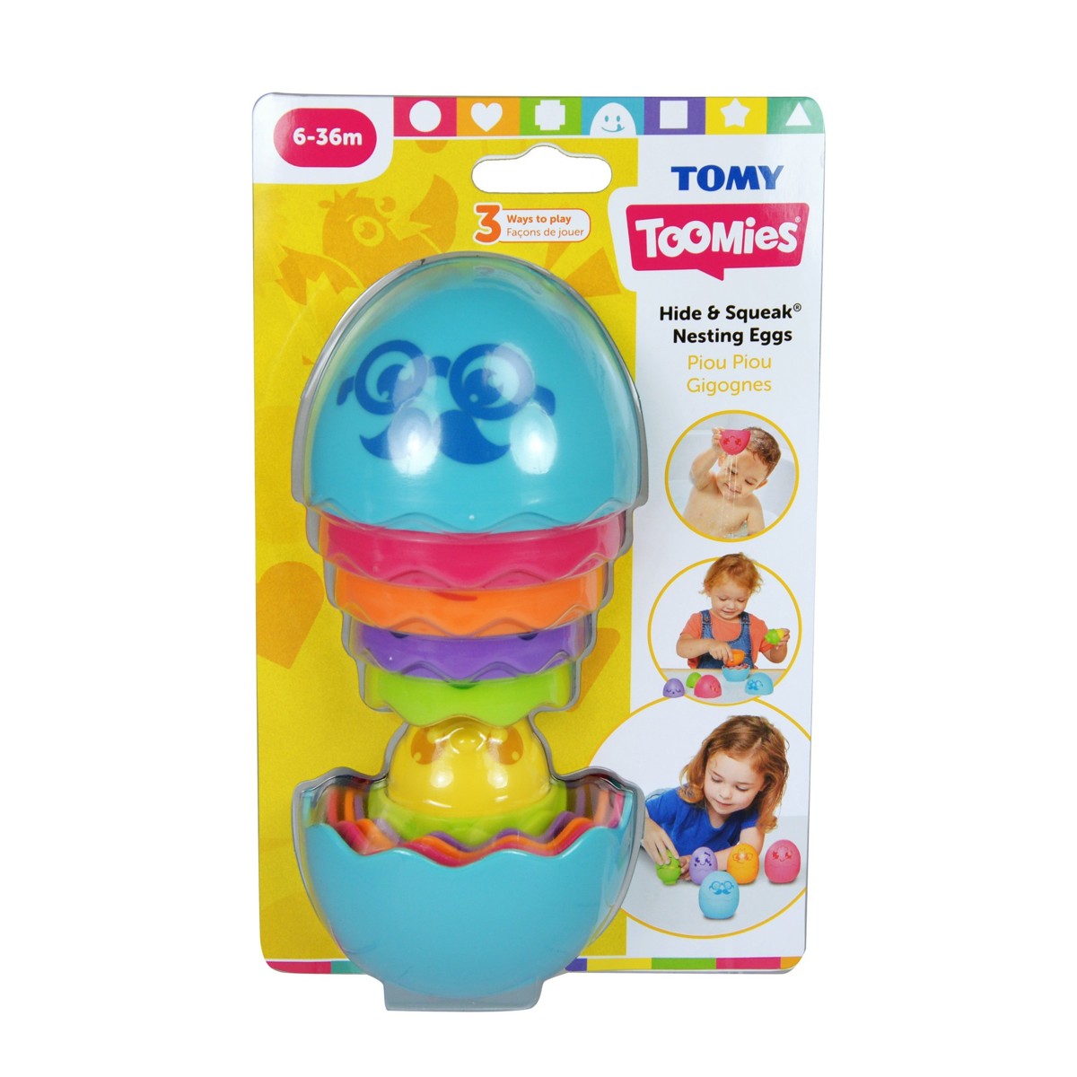 TOMY, jaja u gnijezdu