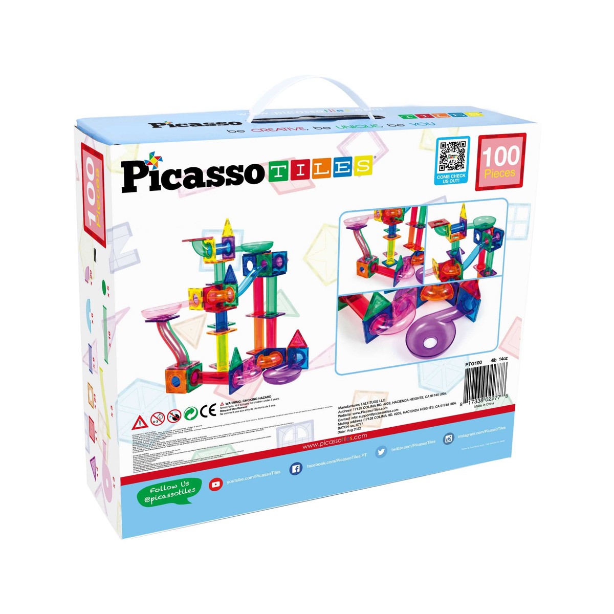 PICASSO TILES, staza za loptice, 100 kom
