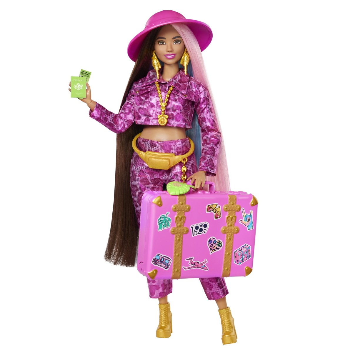 BARBIE Extra, lutka, na putovanju - safari - Image 3