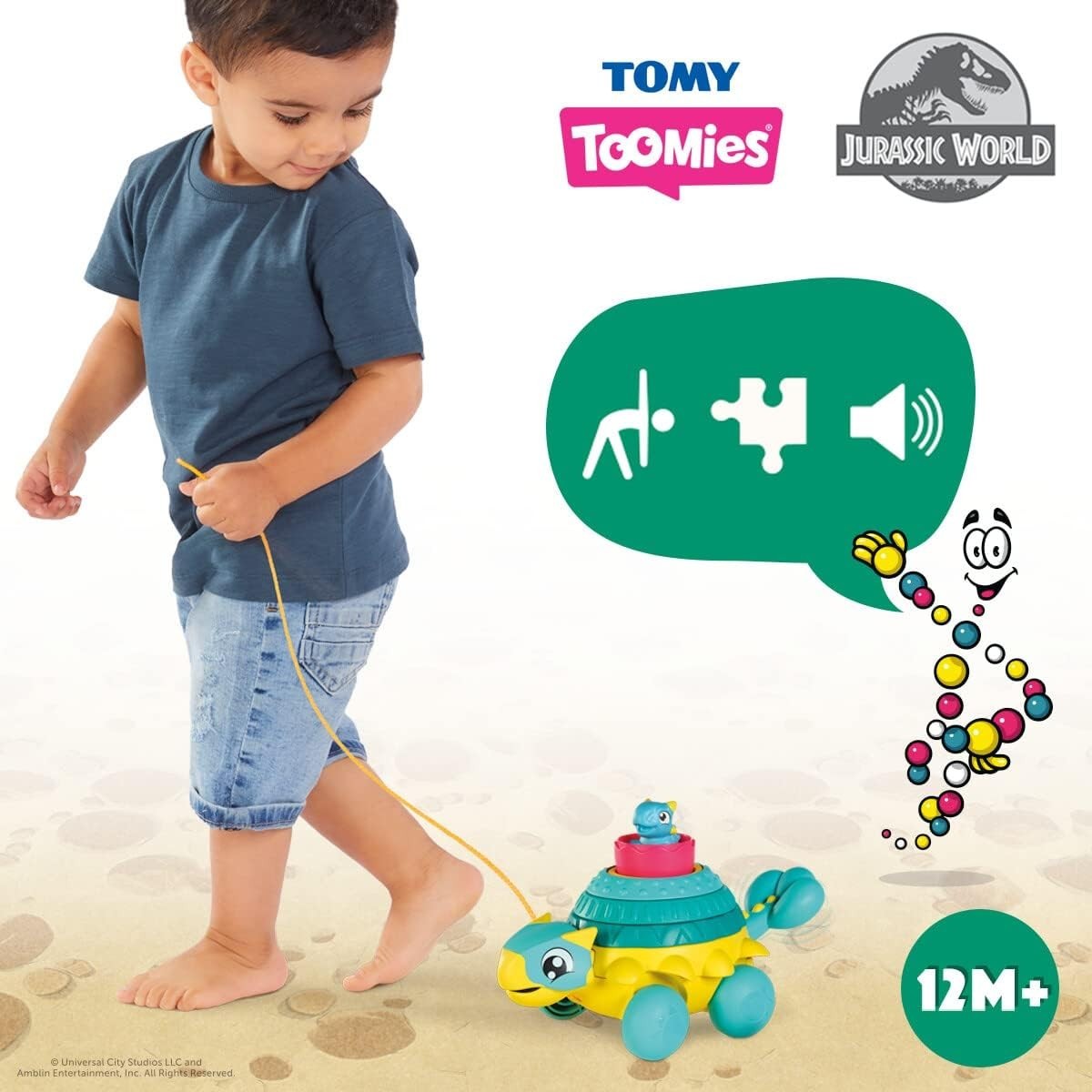 TOMY Jurassic, igračka, dinosaur za slaganje - Image 7
