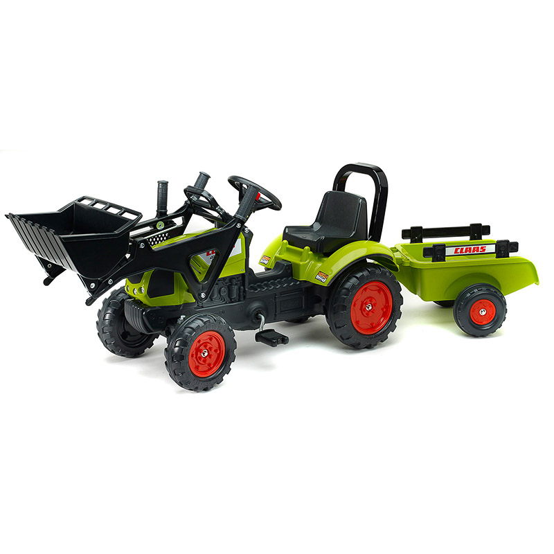 FALK traktor Claas Arion sa nakladačem i prikolicom 2040