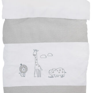 BUBABA BY FREEON posteljina 6 djelna Safari grey/white 36714