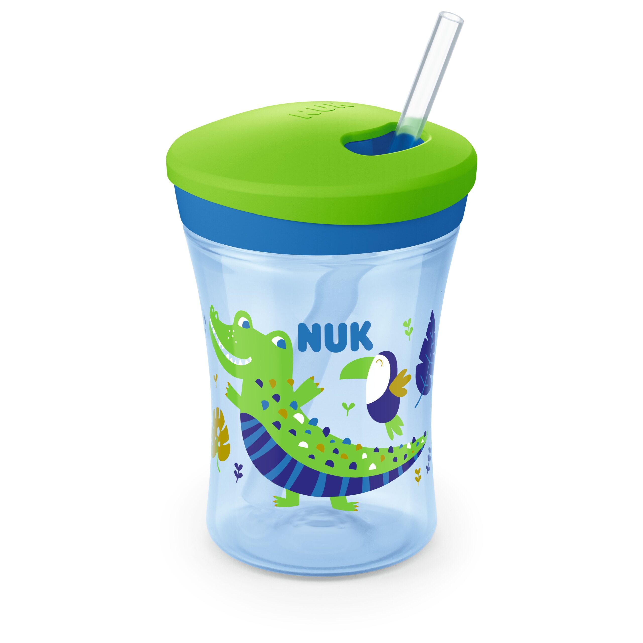 NUK čašica Evolution Action sa slamkom cameleon, 12m+ 10255574